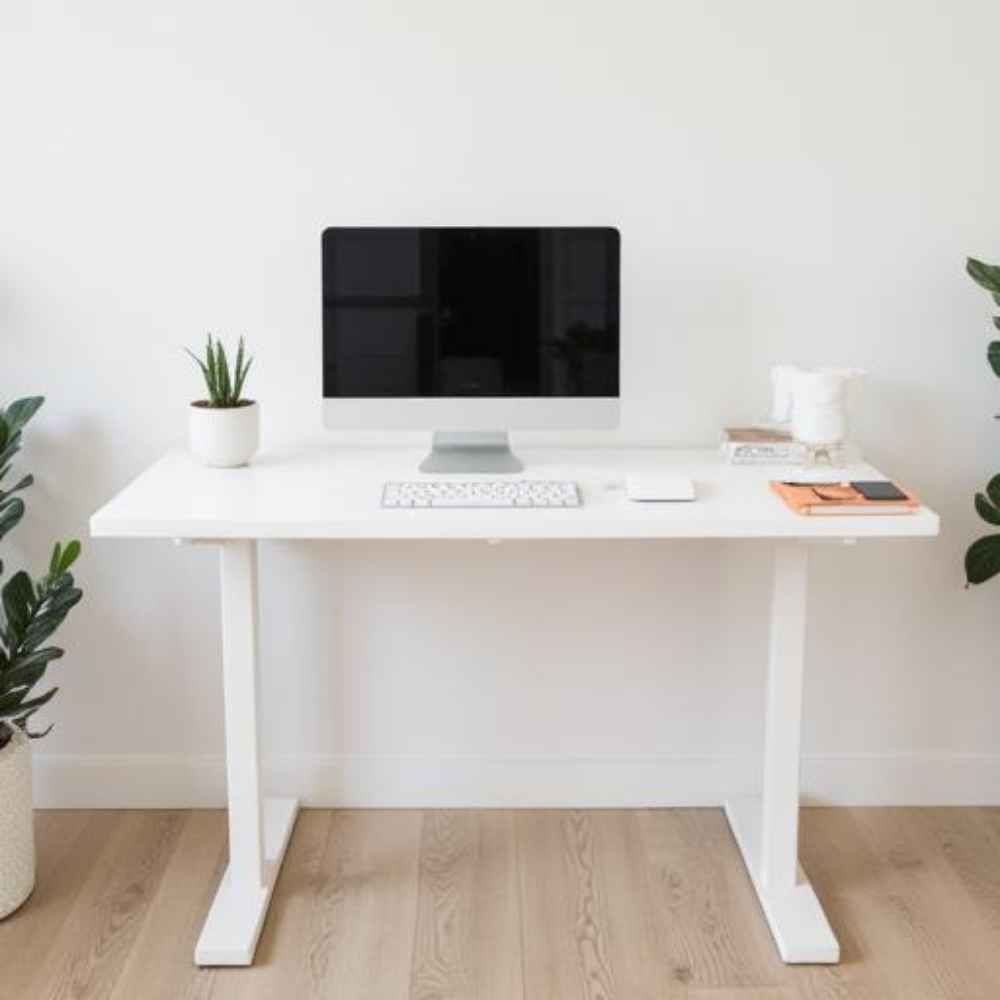Höhenverstellbarer Schreibtisch fürs Home Office