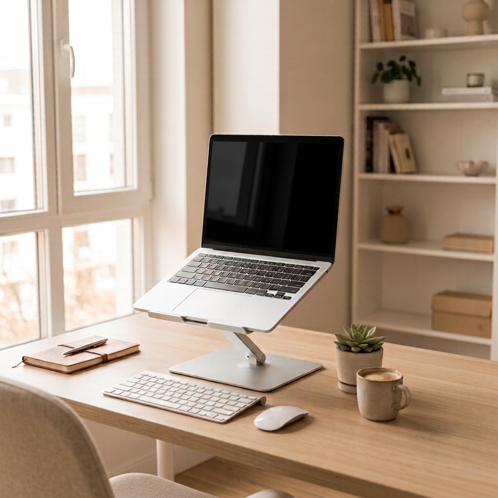 Ergonomischer Laptopständer aus Aluminium